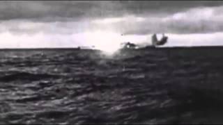 Bismarck vs Hood original WWII recordings footage [upl. by Almat]