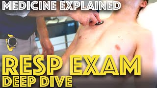 Respiratory Examination Explained  Clinical Skills Deep Dive  Medical School Revision  Dr Gill [upl. by Aer572]