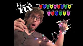 How to Fix 🎄 Christmas Lights  Half Out [upl. by Walliw]