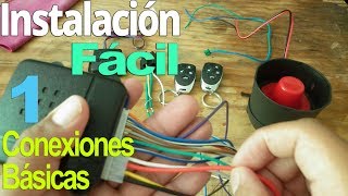 Como Instalar una Alarma de Auto paso a paso 👉1 review y explicación de diagramas [upl. by Titos]