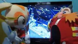 Tails VS Dr Eggman  Sonic amp All Stars Racing Transformed Wii U [upl. by Shuman]