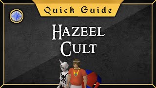 Pre2023 Hazeel Cult using Ardougne cloak [upl. by Jess27]