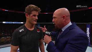 Fight Night Austin Sage Northcutt Octagon Interview [upl. by Enileuqcaj]