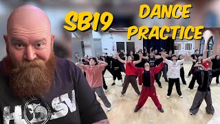 SB19 DAM Dance Practice Reaction [upl. by Assirek825]