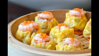 Siumai from scratch  How to Make Cantonese Dim Sum style Siu Mai 烧卖 [upl. by Nordgren]