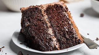 The Best Vegan Chocolate Cake Period [upl. by Fisken]