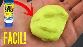 Como hacer SLIME con solo 2 ingredientes [upl. by Oivaf731]