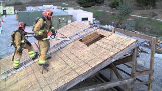 Vertical Ventilation Off Roof Ladder [upl. by Flore]