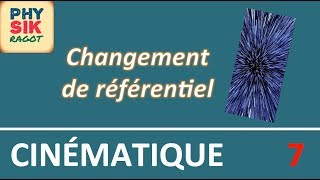 Cinématique changement de référentiel [upl. by Columba]