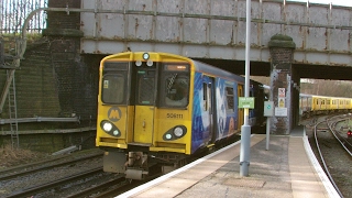 Half an Hour at 216  Birkenhead North Station 1022017  Class 507 508 terminus [upl. by Dragelin601]