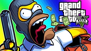 GTA 5 Mods  Homer Simpsons Heist Alpha Betas Kickstarter Announcement [upl. by Le]