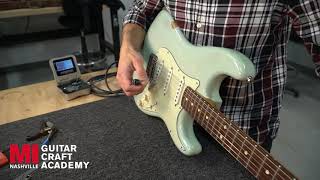 Adjusting Intonation – Guitar Setup and Maintenance [upl. by Festa779]