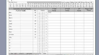 Keeping the Basketball Scorebook [upl. by Otreblanauj]