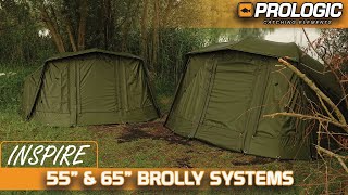 Prologic Inspire 5565 Brolly Systems  Carp Fishing [upl. by Yneffit]