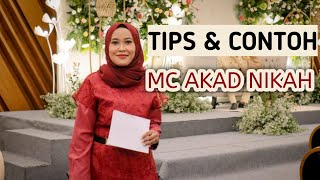 CONTOH MC AKAD NIKAH [upl. by Conchita]