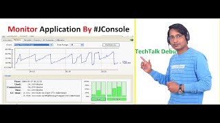 How to monitor Java applications performance and Heap Memory by Inbuilt JConsole tool [upl. by Ecilayram]