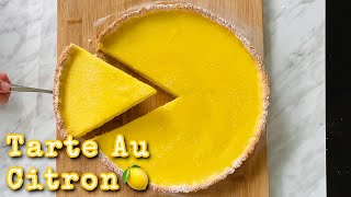 TARTE AU CITRON SUPER FACILE ET RAPIDE🍋 [upl. by Melisande957]