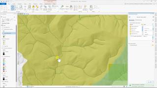 Hydrology Tools Map Tutorial – ArcGIS Pro [upl. by Odlanra]