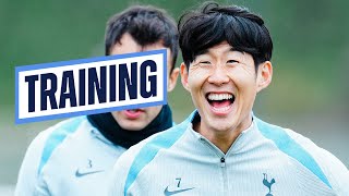 HeungMin Son returns to Spurs training [upl. by Saidnac]