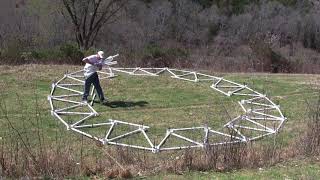 How to Build a 4v Geodesic Dome [upl. by Ariel516]