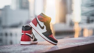 Review amp OnFeet Air Jordan 1 Retro High OG quotBred Toequot [upl. by Alyose]