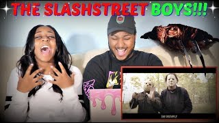 The Merkins quotSLASHSTREET BOYS  “ILL KILL YOU THAT WAYquot BACKSTREET BOYS PARODYquot REACTION [upl. by Pelpel]