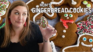 Gingerbread Cookies Soft Cutouts that HOLD THEIR SHAPE [upl. by Carmelita523]