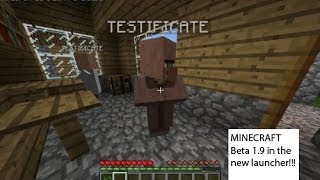 Minecraft beta 19 all prereleases in the new now old launcher [upl. by Annoj]