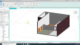 Revit 2020 Changing wall color and material [upl. by Kelsey]