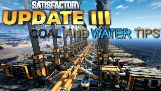 Coal Generators Water Extractors and pumps  Satisfactory tips and tutorials [upl. by Gretel]