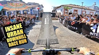 INSANE URBAN MTB DOWNHILL IN MEXICO  FULL RACE RUN [upl. by Irodim]