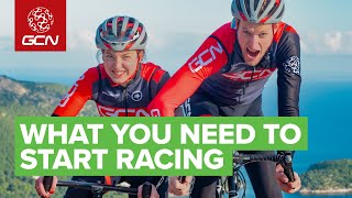 What Do You Need To Start Bike Racing  GCNs Beginners Guide To Racing Your Road Bike [upl. by Aramenta274]