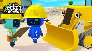 Construction Site Song｜Construction Trucks｜Educational Videos For Kids｜Funny Cartoon [upl. by Ardnalahs411]