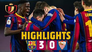 🤯 Comeback worthy of a final  HIGHLIGHTS  Barça 30 Sevilla [upl. by Idnahr]