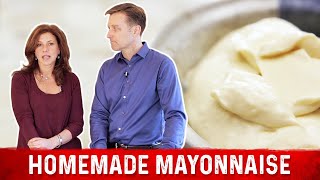 Homemade Keto Mayonnaise – Keto Recipe [upl. by Brendin]