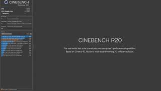 CINEBENCH R20 Doul Xeon E52690 V4 Benchmark [upl. by Beau]