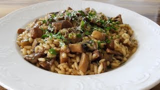 How to Make Mushroom Risotto  Best Mushroom Risotto Recipe [upl. by Yras]