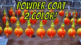 Powder Painting Jigs 3 ways Multiple colors [upl. by Ardnauqal]