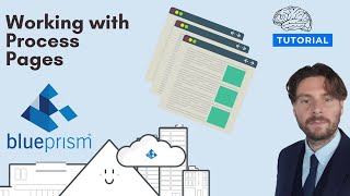 Blue Prism Tutorial  Creating a process page 2021 [upl. by Rorke874]