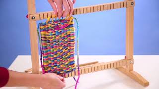 Weaving Loom Tutorial [upl. by Porcia287]