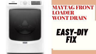 ✨ MAYTAG FRONTLOADER WONT DRAIN — FIXED ✨ [upl. by Aleak]