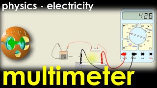 MULTIMETER  Voltmeter  Ammeter  Ohmmeter  PCCL Physics  Electricity [upl. by Jammie]