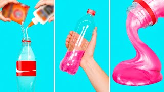 Super Fast Slime Recipe DIY 30 SECONDS Bottle Slime [upl. by Ansley651]