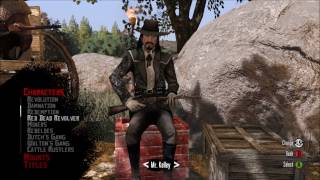 Red Dead Redemption All 143 Multiplayer Characters DLC Legendary [upl. by Azmah]