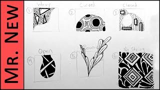 Zentangle for Beginners  Step by Step Tutorial for How to Draw a Zentangle [upl. by Granger]