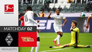 Borussia Mgladbach  Union Berlin  11  Highlights  Matchday 2 – Bundesliga 202021 [upl. by Urbai]