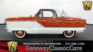 1960 Nash Metropolitan  Gateway Classic Cars Indianapolis  431NDY [upl. by Elleret540]