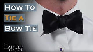 How to Tie a Bow Tie [upl. by Ahsias]