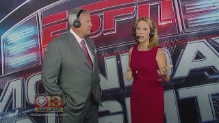 Beth Mowins First Woman To Call Monday Night Football [upl. by Ramburt]