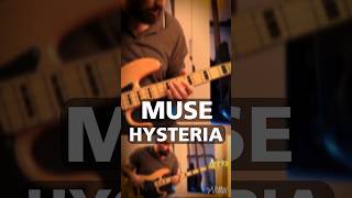 MUSE  Hysteria Bass cover [upl. by Syramad]